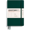 image:imageLEUCHTTURM1917  Notebook Softcover Paperback B6  123 Numbered Pages for Writing and Journaling Ruled Stone BlueForest Green