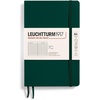 image:imageLEUCHTTURM1917  Notebook Softcover Paperback B6  123 Numbered Pages for Writing and Journaling Ruled Stone BlueForest Green
