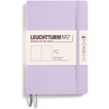 image:imageLEUCHTTURM1917  Notebook Softcover Paperback B6  123 Numbered Pages for Writing and Journaling Ruled Stone BlueLilac