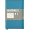 image:imageLEUCHTTURM1917  Notebook Softcover Paperback B6  123 Numbered Pages for Writing and Journaling Ruled Stone BlueNordic Blue