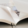 image:imageLEUCHTTURM1917  Notebook Softcover Paperback B6  123 Numbered Pages for Writing and Journaling Ruled Stone BlueRed