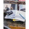 image:imageLEUCHTTURM1917  Notebook Softcover Paperback B6  123 Numbered Pages for Writing and Journaling Ruled Stone BlueRed