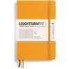 image:imageLEUCHTTURM1917  Notebook Softcover Paperback B6  123 Numbered Pages for Writing and Journaling Ruled Stone BlueRising Sun