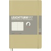 image:imageLEUCHTTURM1917  Notebook Softcover Paperback B6  123 Numbered Pages for Writing and Journaling Ruled Stone BlueSand