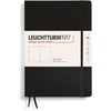 image:imageLEUCHTTURM1917  Notebook Softcover Pocket A6123 Numbered Pages for Writing and Journaling Plain Stone BlueBlack