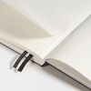 image:imageLEUCHTTURM1917  Notebook Softcover Pocket A6123 Numbered Pages for Writing and Journaling Plain Stone BlueCherry