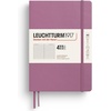image:imageLEUCHTTURM1917  Notebook Softcover Pocket A6123 Numbered Pages for Writing and Journaling Plain Stone BlueDusty Rose