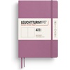 image:imageLEUCHTTURM1917  Notebook Softcover Pocket A6123 Numbered Pages for Writing and Journaling Plain Stone BlueDusty Rose