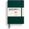 image:imageLEUCHTTURM1917  Notebook Softcover Pocket A6123 Numbered Pages for Writing and Journaling Plain Stone BlueForest Green