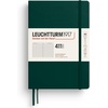 image:imageLEUCHTTURM1917  Notebook Softcover Pocket A6123 Numbered Pages for Writing and Journaling Plain Stone BlueForest Green