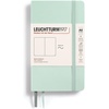 image:imageLEUCHTTURM1917  Notebook Softcover Pocket A6123 Numbered Pages for Writing and Journaling Plain Stone BlueMint Green