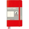 image:imageLEUCHTTURM1917  Notebook Softcover Pocket A6123 Numbered Pages for Writing and Journaling Plain Stone BlueRed