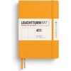 image:imageLEUCHTTURM1917  Notebook Softcover Pocket A6123 Numbered Pages for Writing and Journaling Plain Stone BlueRising Sun