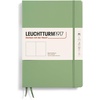 image:imageLEUCHTTURM1917  Notebook Softcover Pocket A6123 Numbered Pages for Writing and Journaling Plain Stone BlueSage