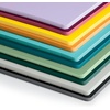 image:imageLEUCHTTURM1917 372399 Jottbook A6 59 Numbered Pages Twin Pack Mint Green  Stone Blue WhiteLemonRising Sun