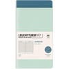 image:imageLEUCHTTURM1917 372399 Jottbook A6 59 Numbered Pages Twin Pack Mint Green  Stone Blue WhiteMint GreenStone Blue