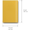 image:imageLEUCHTTURM1917 The Official Bullet Journal Edition 2  Notebook Built for BuJo Medium A5 204 Pages of 120gsm Paper with Bujo Pocket Guide Turquoise25Yellow24