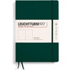 image:imageLEUCHTTURM1917  Notebook Hardcover Composition B5219 Numbered Pages for Writing and Journaling Dusty Rose DottedForest Green