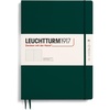 image:imageLEUCHTTURM1917  Notebook Hardcover Master Slim A4  123 Numbered Pages for Writing and Journaling Rising Sun SquaredForest Green