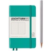 image:imageLEUCHTTURM1917  Notebook Hardcover Pocket A6187 Numbered Pages for Writing and Journaling Rising Sun DottedEmerald