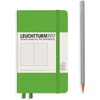 image:imageLEUCHTTURM1917  Notebook Hardcover Pocket A6187 Numbered Pages for Writing and Journaling Rising Sun DottedFresh Green