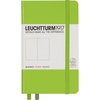 image:imageLEUCHTTURM1917  Notebook Hardcover Pocket A6187 Numbered Pages for Writing and Journaling Stone Blue SquaredLime