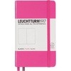 image:imageLEUCHTTURM1917  Notebook Hardcover Pocket A6187 Numbered Pages for Writing and Journaling Stone Blue SquaredPink