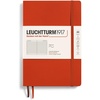 image:imageLEUCHTTURM1917  Notebook Softcover Medium A5123 Numbered Pages for Writing and Journaling Fox Red Ruled