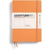 image:imageLEUCHTTURM1917  Notebook Softcover Medium A5123 Numbered Pages for Writing and Journaling Rising Sun PlainApricot