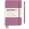 image:imageLEUCHTTURM1917  Notebook Softcover Paperback B6  123 Numbered Pages for Writing and Journaling Dusty Rose PlainDusty Rose