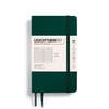 image:imageLEUCHTTURM1917  Notebook Softcover Pocket A6123 Numbered Pages for Writing and Journaling Forest Green Ruled