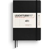 image:imageLEUCHTTURM1917  Notebook Softcover Pocket A6123 Numbered Pages for Writing and Journaling Plain Stone BlueBlack