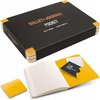 image:imageLEUCHTTURM1917 371629 Bullet Journal Pocket 143 x 103 cm 46 Numbered Double Pages Dotted Turquoise25 Pack of 3Yellow24