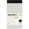 image:imageLEUCHTTURM1917 372399 Jottbook A6 59 Numbered Pages Twin Pack Mint Green  Stone Blue WhiteLight grey  black