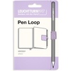 image:imageLEUCHTTURM1917 Self Adhesive Pen Loop Elastic Pen Holder Pacific GreenLilac