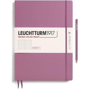 image:imageLEUCHTTURM1917  Notebook Hardcover Master Slim A4  123 Numbered Pages for Writing and Journaling Dusty Rose RuledDusty Rose
