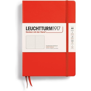 image:imageLEUCHTTURM1917  Notebook Hardcover Medium A5251 Numbered Pages for Writing and Journaling Stone Blue RuledLobster