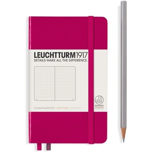 image:imageLEUCHTTURM1917  Notebook Hardcover Pocket A6187 Numbered Pages for Writing and Journaling Rising Sun DottedBerry
