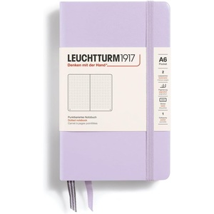 image:imageLEUCHTTURM1917  Notebook Hardcover Pocket A6187 Numbered Pages for Writing and Journaling Rising Sun DottedLilac