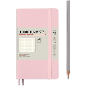 image:imageLEUCHTTURM1917  Notebook Hardcover Pocket A6187 Numbered Pages for Writing and Journaling Rising Sun DottedPowder