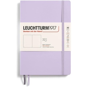 image:imageLEUCHTTURM1917  Notebook Softcover Medium A5123 Numbered Pages for Writing and Journaling Rising Sun PlainLilac