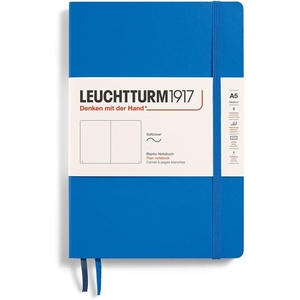 image:imageLEUCHTTURM1917  Notebook Softcover Medium A5123 Numbered Pages for Writing and Journaling Rising Sun PlainSky