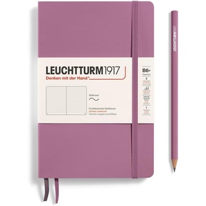 image:imageLEUCHTTURM1917  Notebook Softcover Paperback B6  123 Numbered Pages for Writing and Journaling Dusty Rose PlainDusty Rose