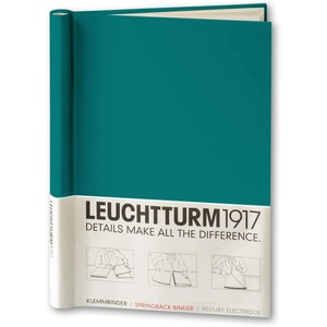 image:imageLEUCHTTURM1917  PEKA Springback Binder Pacific Green  Holds 150 Sheets of PaperPacific Green