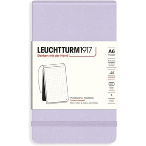 image:imageLEUCHTTURM1917  Pocket Notepad A6184 MicroPerforated Pages Dotted Lilac