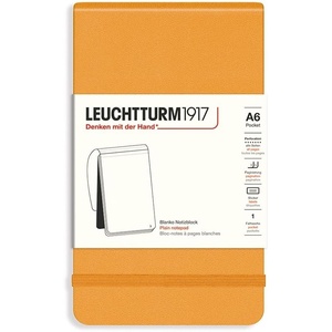 image:imageLEUCHTTURM1917  Pocket Notepad A6184 MicroPerforated Pages Plain Rising Sun