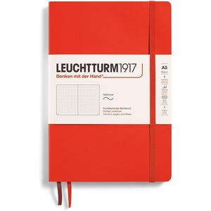 image:imageLEUCHTTURM1917  ReCombine Your Thoughts  Softcover Notebook  123 Numbered Pages Dotted Paper Lobster