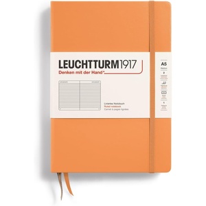 image:imageLEUCHTTURM1917  ReCombine Your Thoughts  Softcover Notebook  123 Numbered Pages Ruled Paper Apricot