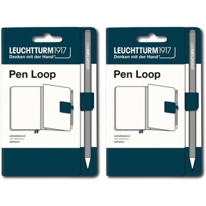 image:imageLEUCHTTURM1917 Deep Sea blue Pen Loop1 Count Pack of 2
