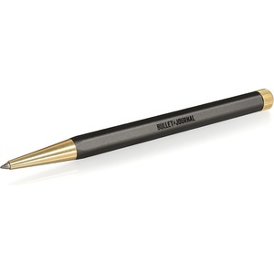 image:imageLEUCHTTURM1917 Official Bullet Journal Writing Pen Special Edition Drehgriffel Built for BuJo  Gel Pen Stylus with Black Ink Included BlackBlack